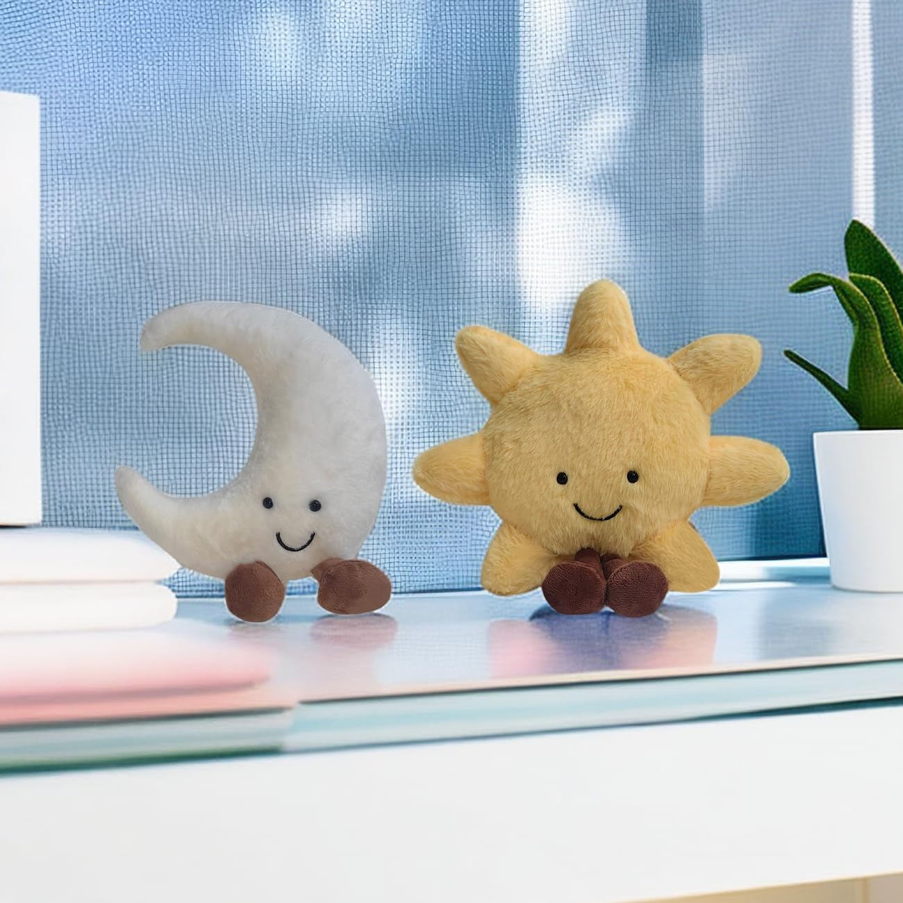 Sun & Moon Plush Pillow (set)
