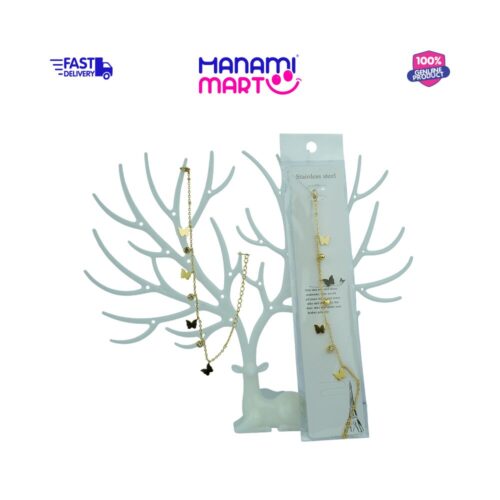 Butterfly Charm Chain Bracelet