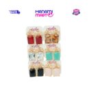 Crystal Rectangle Flower Stud Earrings