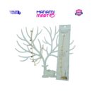 Moon Crystal Chain Bracelet