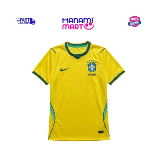 Brazil Home Authentic Jersey